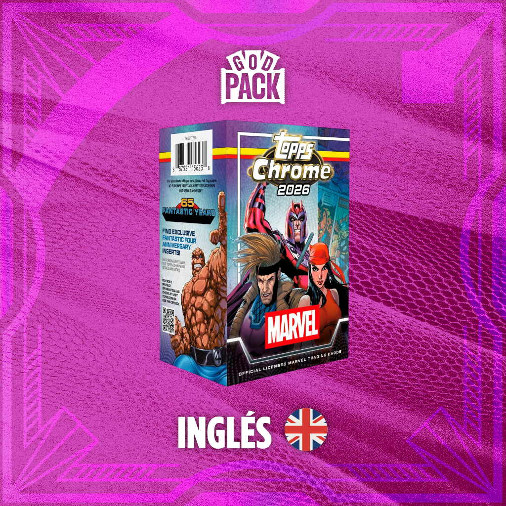 TOPPS MARVEL COMICS CHROME 2025 – VALUE BOX